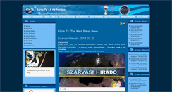 Desktop Screenshot of korostv.hu